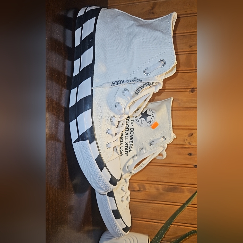 Off-White Coverse Chuck Taylor All Star Unisex Shoes (M11,W13) - Picture 2 of 7